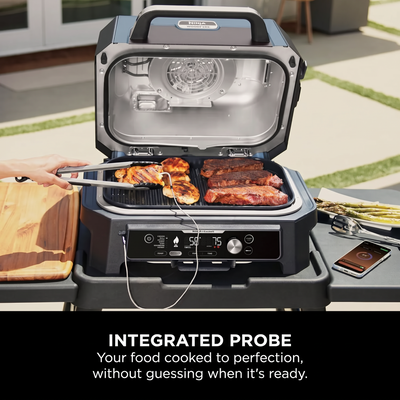 Ninja Woodfire PRO Connect XL Electric Grill (with thermometer and app)
