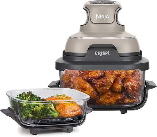 Ninja CRISPi – The glass air fryer that cooks, stores and reheats in the same container