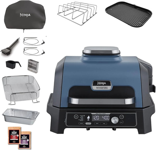 Ninja Woodfire PRO Connect XL Electric Grill (with thermometer and app)