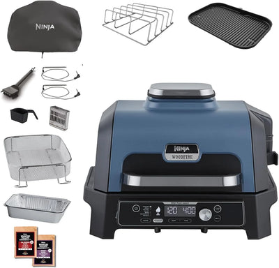 Ninja Woodfire PRO Connect XL Electric Grill (with thermometer and app)