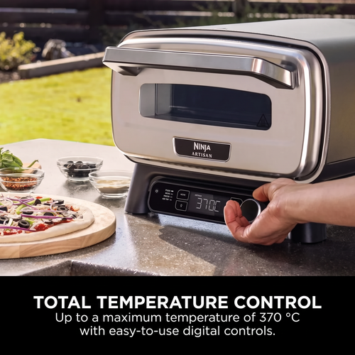 Ninja Artisan Outdoor Pizza Oven, 4 Functions