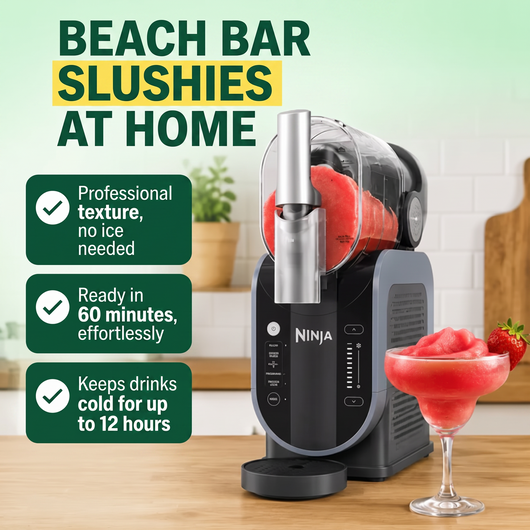 Ninja SLUSHi – Authentic Slush at Home in 30 Minutes, No Ice Required