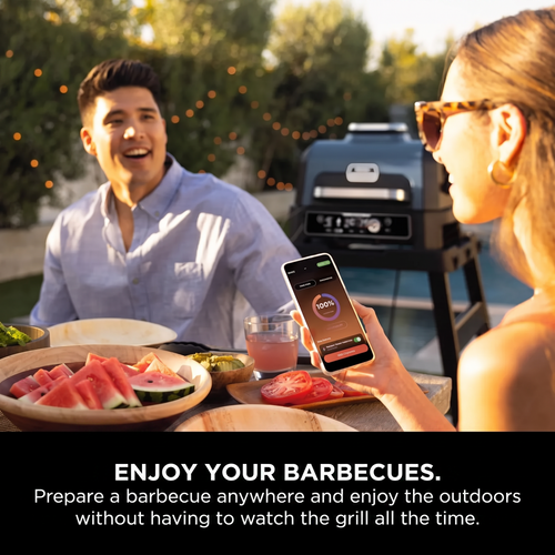 Ninja Woodfire PRO Connect XL Electric Grill (with thermometer and app)