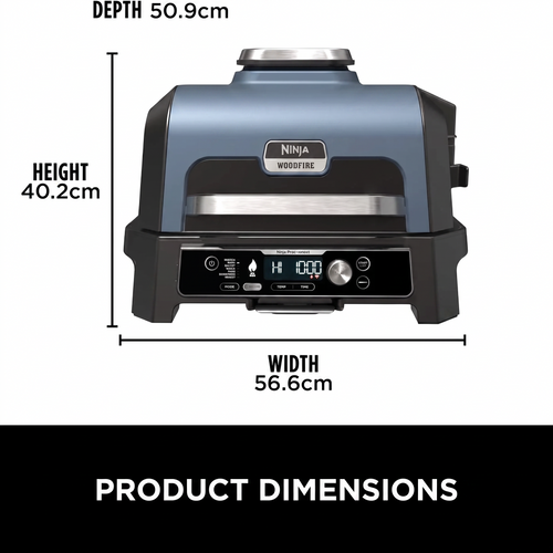 Ninja Woodfire PRO Connect XL Electric Grill (with thermometer and app)