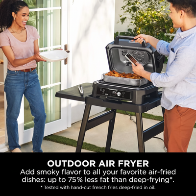 Ninja Woodfire PRO Connect XL Electric Grill (with thermometer and app)