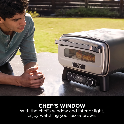 Ninja Artisan Outdoor Pizza Oven, 4 Functions