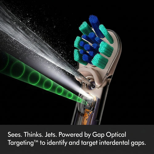 The only toothbrush with a camera powered by Gap Optical Targeting™