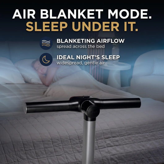 Shark TurboBlade Cool + Heat 2-in-1 Bladeless Tower Fan & Space Heater