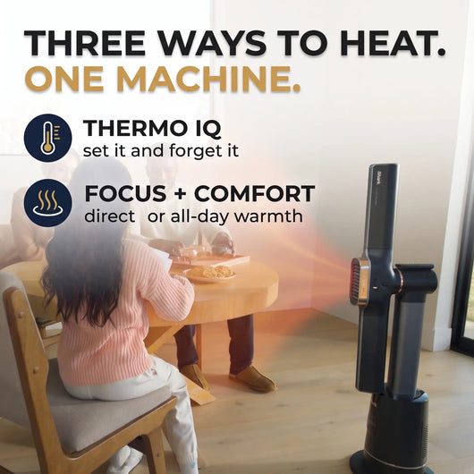Shark TurboBlade Cool + Heat 2-in-1 Bladeless Tower Fan & Space Heater