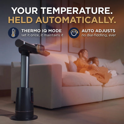 Shark TurboBlade Cool + Heat 2-in-1 Bladeless Tower Fan & Space Heater