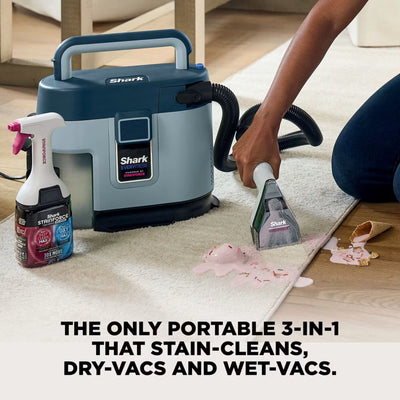 Shark EveryMess Portable 3-in-1 Stain Eliminator, Wet Vac & Dry Vac