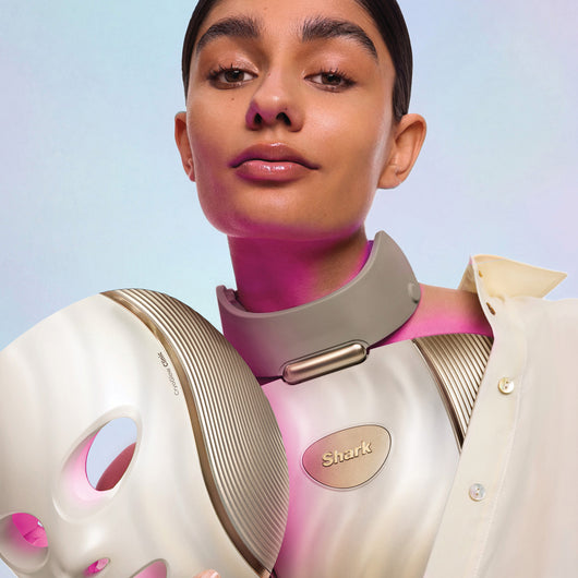 Shark CryoGlow Clinic LED Face + Body System - White Gold