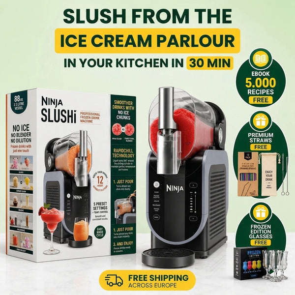 Ninja SLUSHi – Authentic Slush at Home in 30 Minutes, No Ice Required