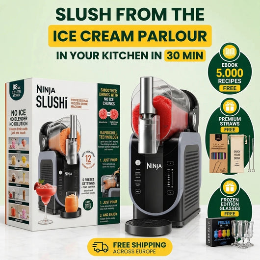 Ninja SLUSHi – Authentic Slush at Home in 30 Minutes, No Ice Required