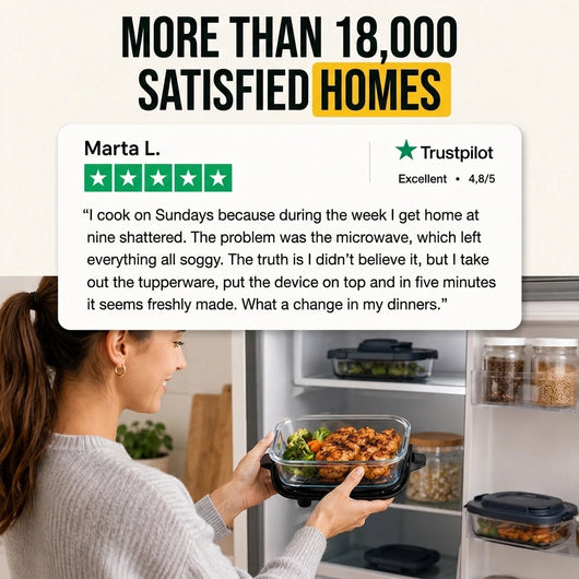 Ninja CRISPi – The glass air fryer that cooks, stores and reheats in the same container