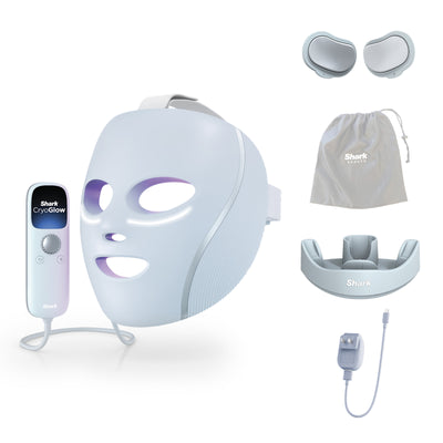 Shark CryoGlow Plus™ LED Face Mask & Charging Stand