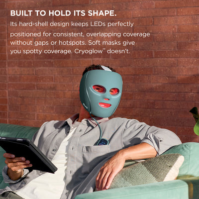 Shark CryoGlow Plus™ LED Face Mask & Charging Stand