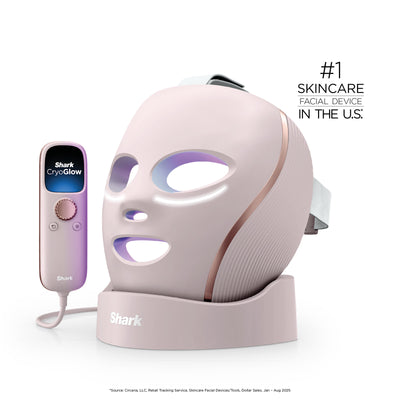Shark CryoGlow Plus™ LED Face Mask & Charging Stand