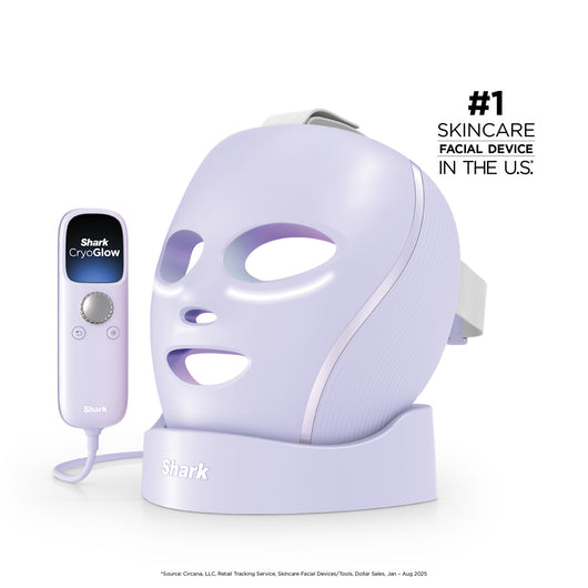 Shark CryoGlow Plus™ LED Face Mask & Charging Stand