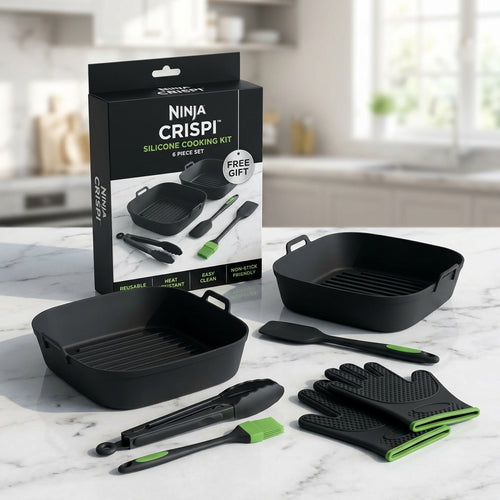 Ninja CRISPi – The glass air fryer that cooks, stores and reheats in the same container