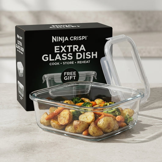 Ninja CRISPi – The glass air fryer that cooks, stores and reheats in the same container