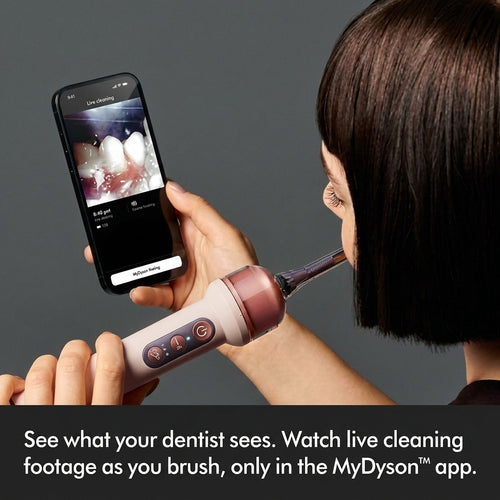 The only toothbrush with a camera powered by Gap Optical Targeting™